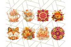 Cozy Fall Clipart PNG Autumn Cozy Elements Product Image 9