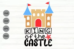 King Of The Castle Svg, Boys Summer Svg, Summer Beach Svg. Product Image 1