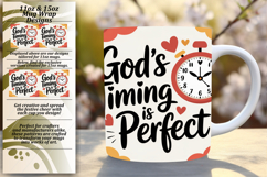 Unique 11oz Mug Wrap Png Artwork , Religious Product Image 1