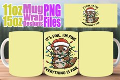 Joyous memories 11oz 15oz sublimation wrap, Christmas Product Image 1