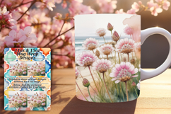 Coastal Fish Sublimation Mug 15oz 11oz Product Image 1