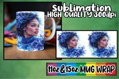 Radiant Afro-American Woman Mug Designs Collection Product Image 1