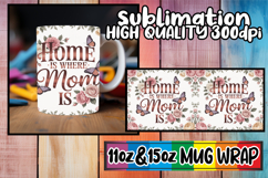 Bright outlooks 11oz 15oz sublimation wrap, Mother's Day Product Image 1