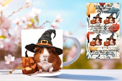 Pumpkin Animal Mug 11oz/15oz Wrap Sublimation PNG Product Image 1