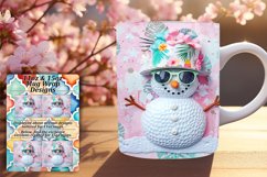 Tropical Frost: 11oz/15oz Beachy Snowman Edition Product Image 1