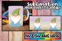 Sweet beginnings sublimation print wrap, Gnomes Product Image 1