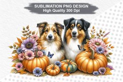 Halloween Dog - Halloween clipart Sublimation PNG Design Product Image 1