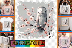 Enchanted TSHIRT Art PNG, Birds Product Image 1