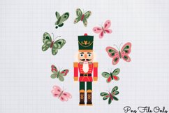 Cute Nutcracker Watercolor Clipart PNG Product Image 1