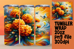 FASHIONABLE 20oz Tumbler Design , Flowers Product Image 1