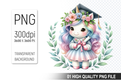 Graduation Animals Clipart PNG Bundle, High Quality PNG File Product Image 18