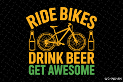 Ride Bikes SVG | Rider Svg | SVG Cut Files Product Image 1