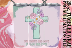 Cheerful thoughts 20oz tumbler wrap, Cross Product Image 1