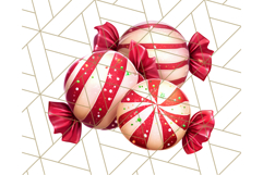 Peppermint Candy Cane Clipart PNG, Christmas Sweet Street Product Image 5