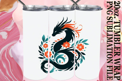 BLISSFUL MEMORIES 20oz TUMBLER WRAP, Flower Animals Product Image 1