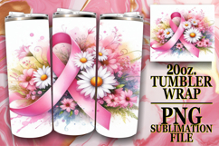 Radiant Memories 20oz tumbler wrap, Flowers Product Image 1