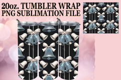 Happy Vibes 20oz tumbler wrap, Christmas Product Image 1