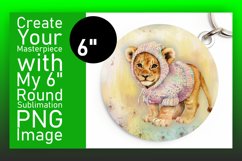 Unique Circle Design Car Coaster Template , Animals Product Image 1