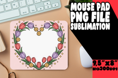 JOYFUL desk pad Sublimation Art, Flowers Product Image 1
