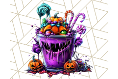 Spooky Café Cuties Halloween PNG Clipart, Holiday Elements Product Image 5