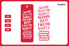 Spicy Bookmark Saying SVG | Book Lovers - I Read Smut Product Image 3