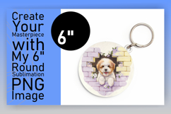 Lovely Round Design for Coasters , Cute Dog Product Image 1