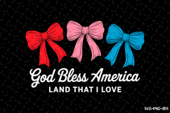 God Bless America Svg | Quotes Svg | Svg Cut Files Product Image 1