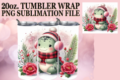 GIFT OF BLISS 20oz TUMBLER WRAP, Cute Dino Product Image 1