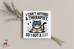 Funny Cat Lover Quotes PNG Bundle | 32 Sublimation Designs Product Image 6