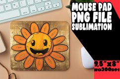 Whimsical Retro Revival: Mouse Pad Designs PNG Product Image 1