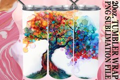 Enchanting Spring Tree Tumbler Sublimation Product Image 1