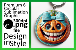 Lovely Round Design for Car Coasters , Cute Pumpkin Product Image 1