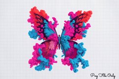 Smoke Butterflies Clipart PNG Product Image 1