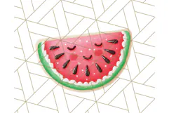 Summer Iced Cookie Clipart PNG, Cute Tropical Cookies Product Image 5