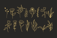 Floral Line Decoration Set 02 Product Image 2