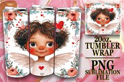 Romantic Sublimation Tumblers Product Image 1