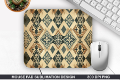 Vintage Mouse Pad Sublimation PNG Design - Mouse Pad PNG Product Image 1