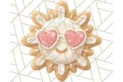 Summer Cookie Character PNG, Cute Beach Clipart Tropical Png Product Image 5