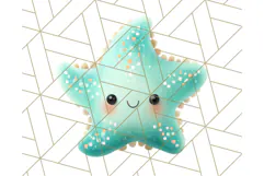 Coral and Aqua Summer Clipart PNG Pastel Tropical Icons Product Image 5