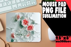 3D Flower Hole Sublimation Design for Cups PNG Product Image 1