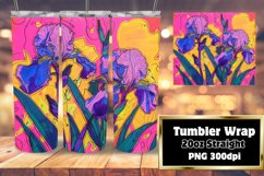 Vibrant Floral Design Patterns for 20oz Tumblers Product Image 1