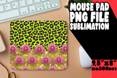 VIBRANT desk MAT PNG Inspiration, Leopard Print Product Image 1