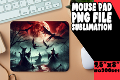 Unique Desk Pad Design Sublimation, Horror Halloween Product Image 1
