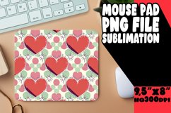 Unique Desk Mat Sublimation Magic, Heart Product Image 1