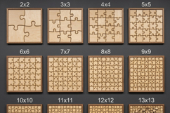 Wooden Jigsaw Puzzle Template Bundle Custom Puzzles Custom Product Image 2