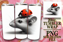 SWEET ADVENTURES 20oz TUMBLER WRAP, Cute Animals Product Image 1