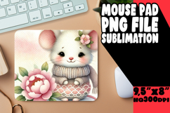 SWEET DESK PAD PNG STYLE, Cute Animals Product Image 1