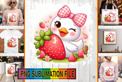 Whimsical Tote Bag Gift Ideas, Cute Goose Product Image 1