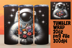 Creative 20oz Artwork for Sublimation , Astronaut Product Image 1
