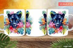 Embroidery Animals Mug | 11 oz | Sublimation Product Image 10